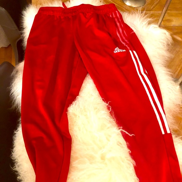 adidas Other - SOLD!! BNWT ADIDAS TIRO 21 power candy red pants in size Medium men’s!!